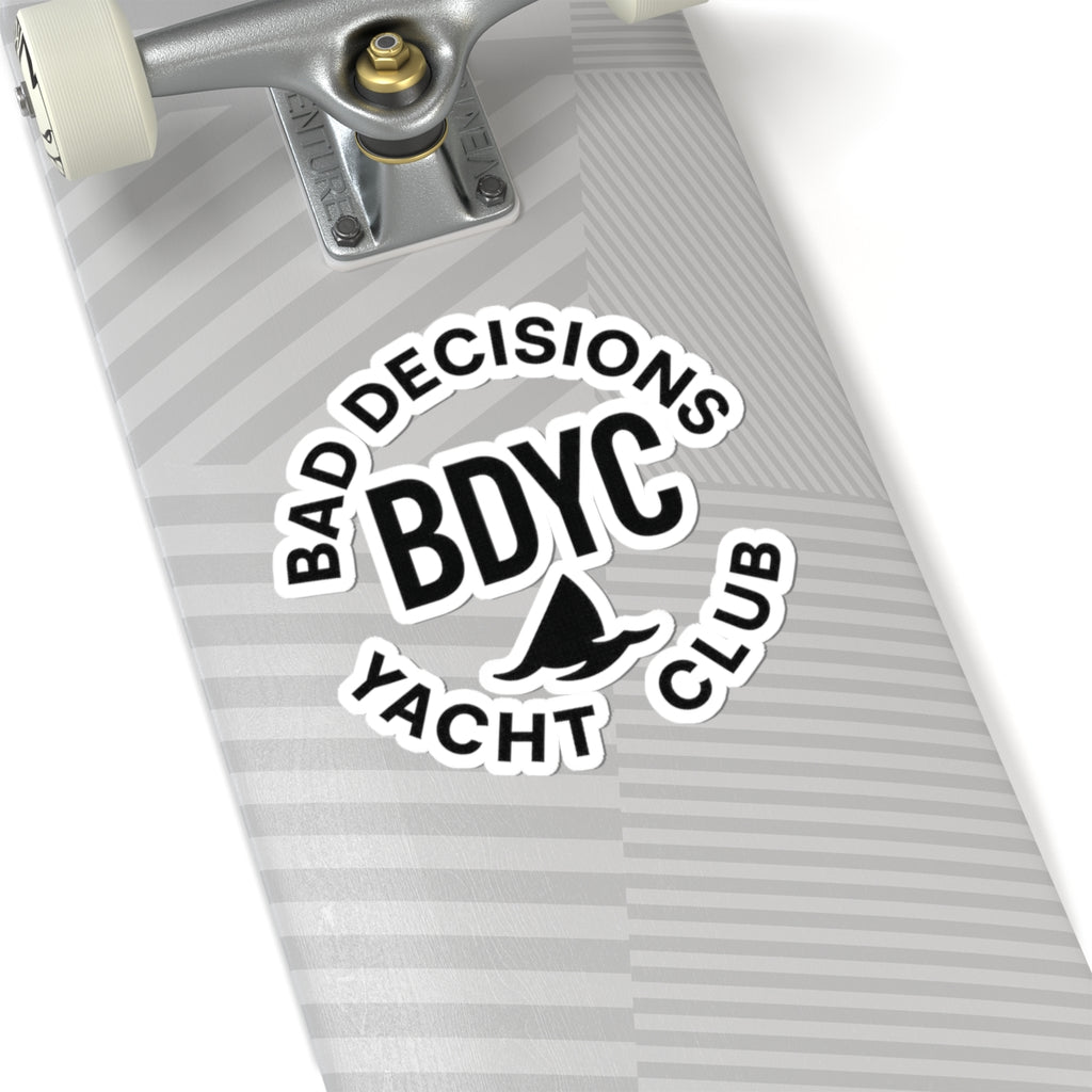 Bad Decisions Yacht Club Sticker — BDYC