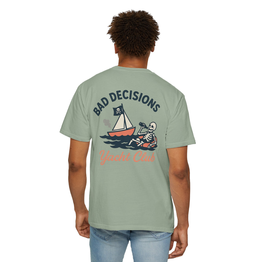 Bad Decisions Yacht Club - Skeleton T-Shirt