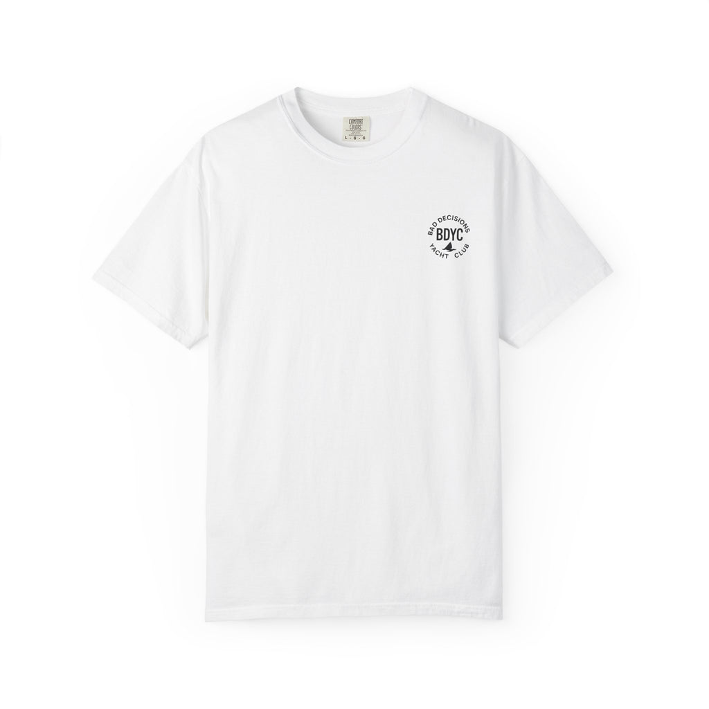 Pirate Beggar Graphic T-Shirt — "Can You Spare a Dollar?" Back Print