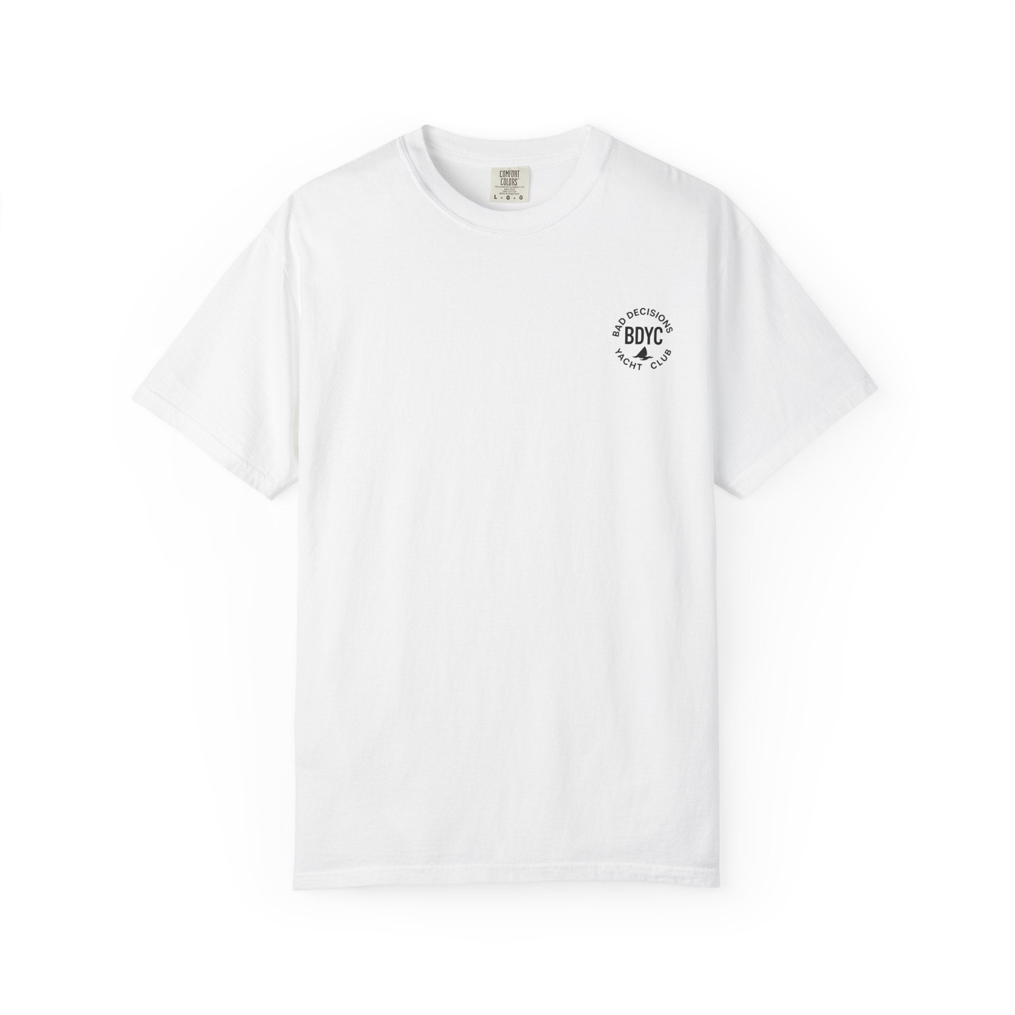 Pirate Beggar Graphic T-Shirt — "Can You Spare a Dollar?" Back Print