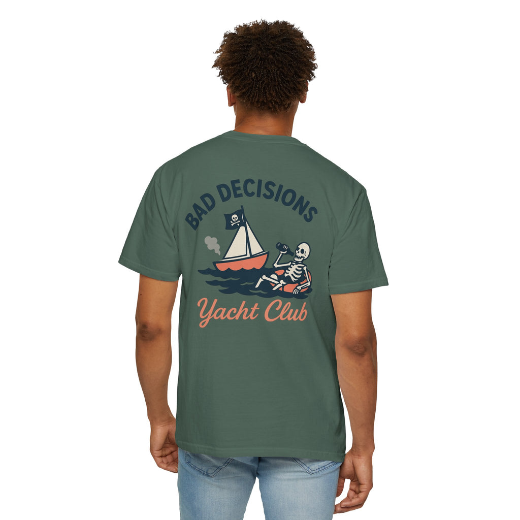 Bad Decisions Yacht Club - Skeleton T-Shirt