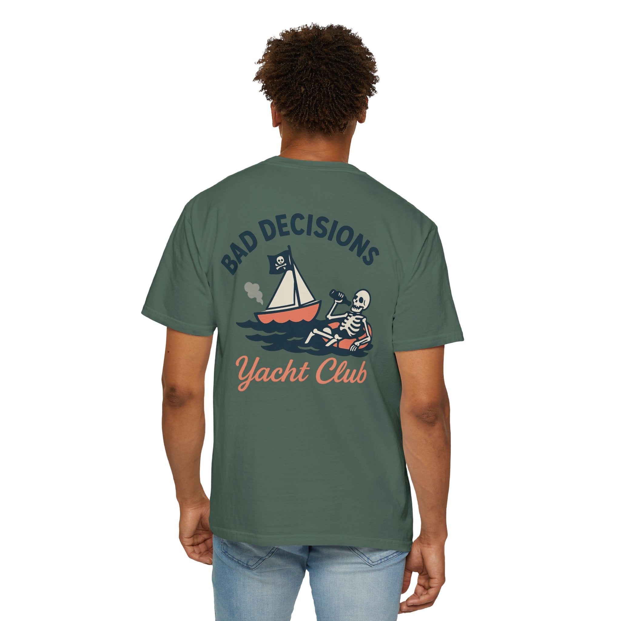 Bad Decisions Yacht Club - Skeleton T-Shirt