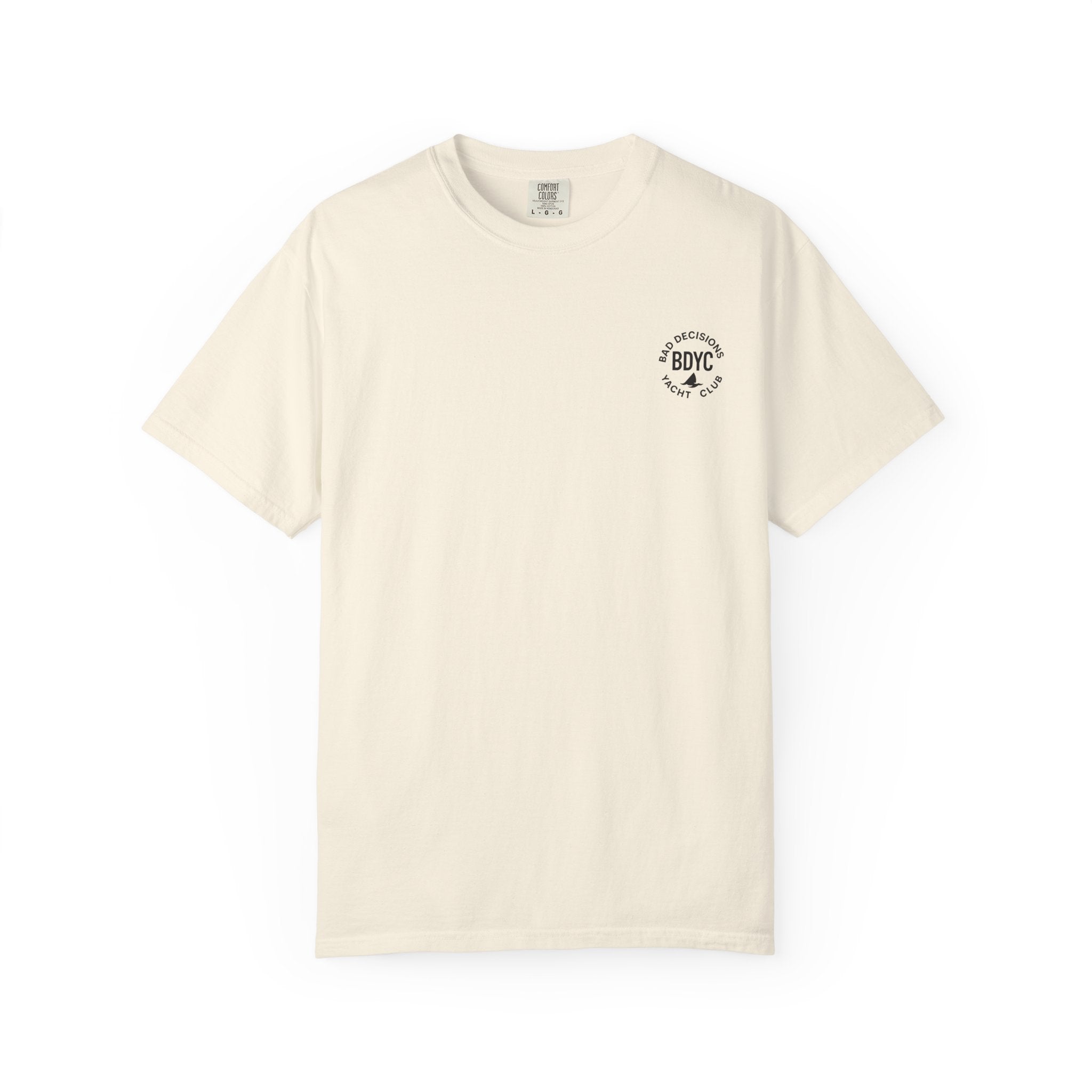 Pirate Beggar Graphic T-Shirt — "Can You Spare a Dollar?" Back Print